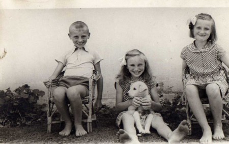 Lánytestvéreimmel Tiszapüspökiben